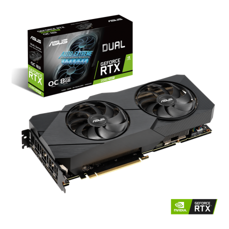 ASUS VGA 8GB RTX2080S DUAL O8G 3xDP/HDMI