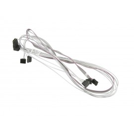 Kabel MiniSAS na 4x SATA wtyczki kątowe Supermicro CBL-SAST-0644