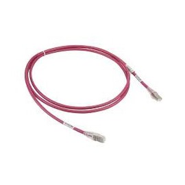 Kabel 10G RJ45 kat6a czerwony 2m Supermicro CBL-C6A-RD2M