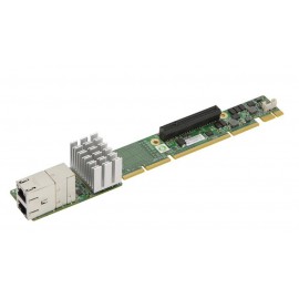 1U Ultra Riser with 2 10Gbase-T. Intel X540