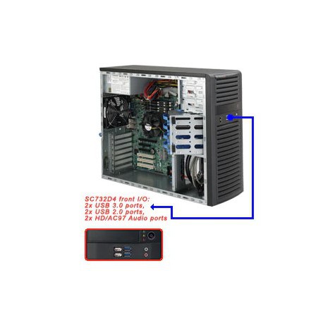 Obudowa Supermicro CSE-732D4-903B