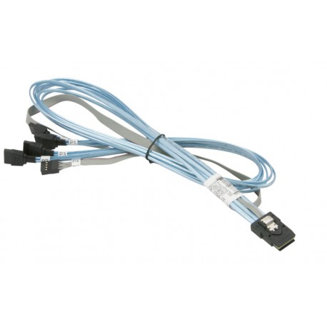 Kabel wewnętrzny odwrócony crossover MiniSAS na 4 xSATA Supermicro CBL-0294L-01