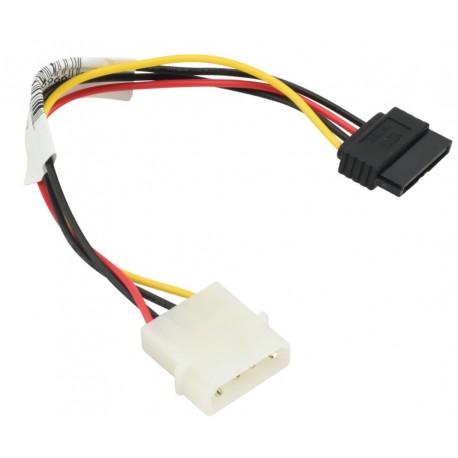 Kabel 4 pin na 15 pin SATA power z zatrzaskiem 15cm Supermicro CBL-0322L