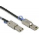 External IPASS mini SAS x4 cable. 100cm. 28AWG