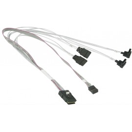 Kabel MiniSAS na 4x SATA Supermicro CBL-0287L-01