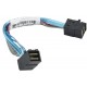 Kabel MiniSAS HD odwrócony 11cm Supermicro CBL-SAST-0706