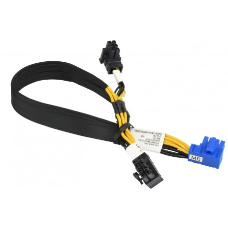 Kabel 8 pin CPU wtyczka prostokątna na 8 pin + 6 pin PCIe GPU 34cm Supermicro CBL-PWEX-1061