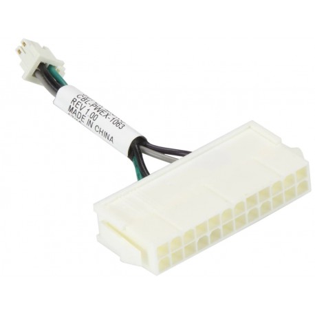 Kabel konwerter z 4 pin na wtyczkę ATX Supermicro 6cm CBL-PWEX-1063