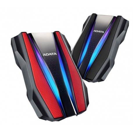 Dysk zewnętrzny HDD ADATA HD770G 2TB USB 3.0 czarno-czerwony