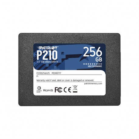 Dysk SSD Patriot P210 256GB 2.5" SATA3