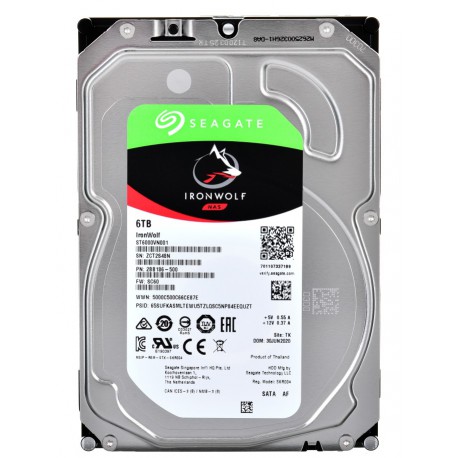 Dysk HDD Seagate IronWolf 6TB 3.5" SATA3