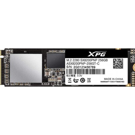 Dysk ADATA SX8200 PRO ASX8200PNP-256GT-C (256 GB M.2 PCIe NVMe 3.0 x4)