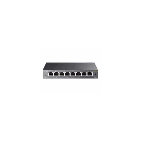 TP-LINK Switch TL-SG108E 8xGBit Managed Metallg.