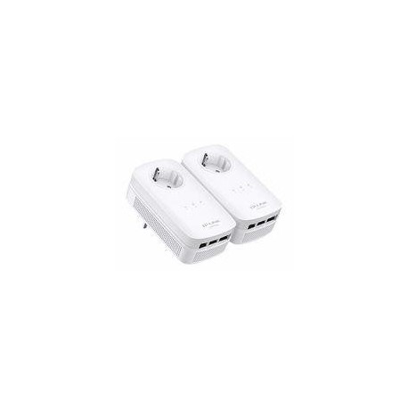 TP-LINK Powerline 1200MBit 3xLAN Adap. Schuko Kit