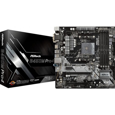 Asrock B450M Pro4