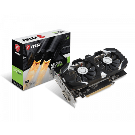 MSI GEFORCE GTX 1050 TI 4GT OC