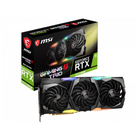 MSI VGA 8GB RTX2070 SUPER GAMING X TRIO 3xDP/HDMI