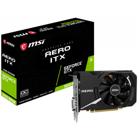 MSI VGA 4GB GTX1650 SUPER AERO ITX OC DP/H/DVI