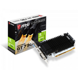 MSI VGA 2GB GT730 LP Silent V/H/DVI