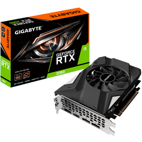 Gigabyte Geforce RTX™ 2060 MINI ITX OC 6G 2.0