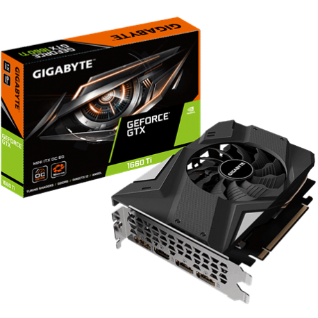 Gigabyte GeForce® GTX 1660 Ti MINI ITX OC 6G