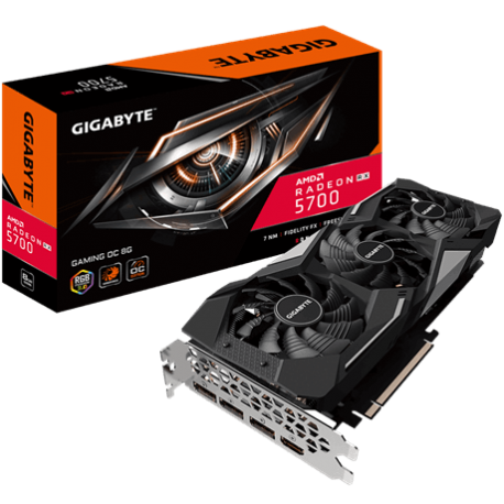 Gigabyte Radeon™ RX 5700 GAMING OC 8G Gigabyte Radeon™ RX 5700 GAMING OC 8G