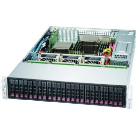 Black 2U SC216B SAS3 LP CSE w/1 Expander Redundant 1200W