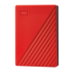 Dysk zewnętrzny WD HDD 2.5" 4TB My Passport czerwony