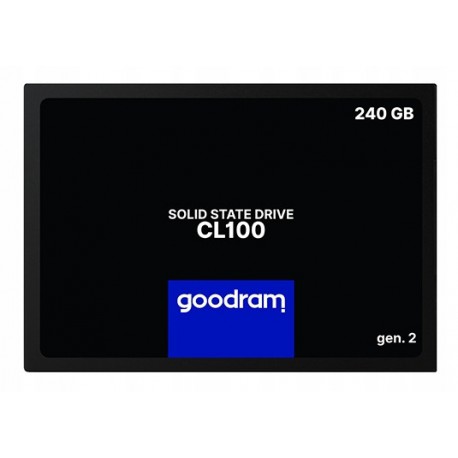 Dysk GoodRam CL100 SSDPR-CL100-240-G2 (240 GB 2.5 SATA III)