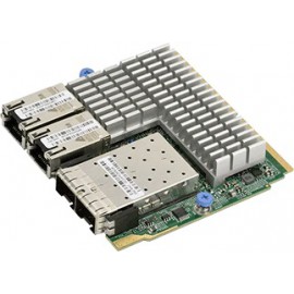 SIOM 2-port 25GbE SFP28 Mellanox CX-4 Lx EN and 2-port 10GbE RJ45 Intel X550 with 1U bracket